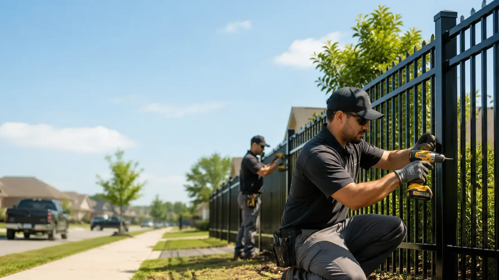 Metal Fence Installation in Campbell, MN